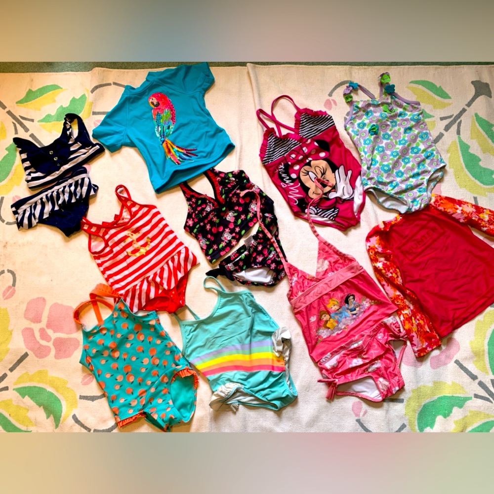 Assorted size 4T bathing suits